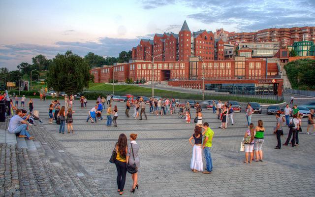 דנייפרופטרובסק Апартаменти Іва В Центрі На Набережній מראה חיצוני תמונה